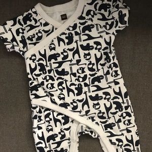 Tea collection one piece animal print 0-3